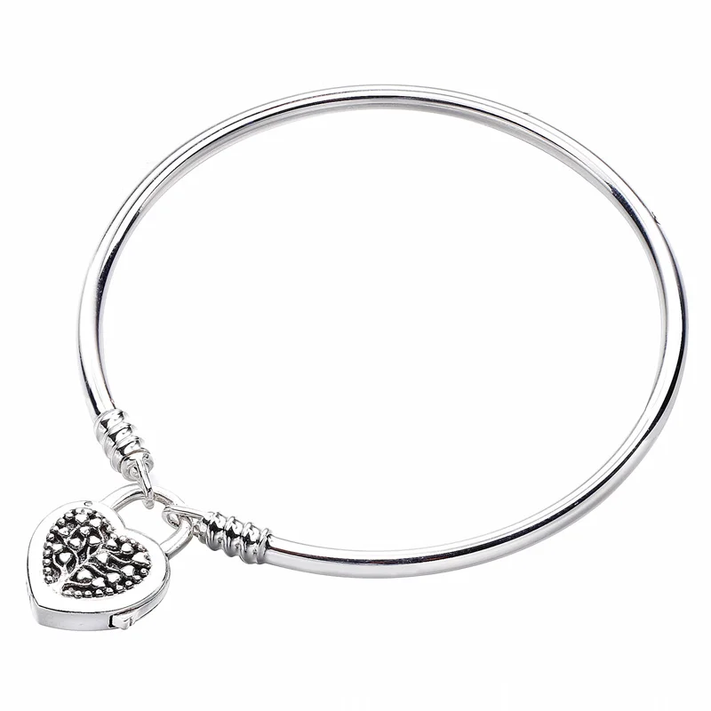 New 925 Sterling Silver Anklets MOMENTS Tree of Life Love Heart padlock Clasp Bracelet Bangle Fit Bead Charm DIY Europe Jewelry
New 925 Sterling Silver Anklets MOMENTS Tree of Life Love Heart padlock Clasp Bracelet Bangle Fit Bead Charm DIY Europe Jewelry