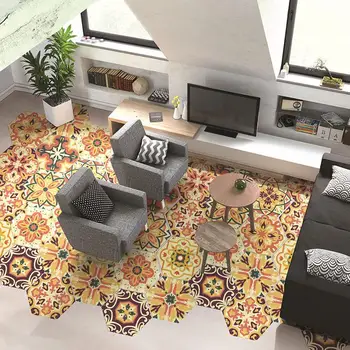Hexagon 3D Stereoscopic Floor Tiles Stickers Mural Art Creative Wall Stickers Wallpaper Photo Studio Anti-Slip DIY
Hexagon 3D Stereoscopic Floor Tiles Stickers Mural Art Creative Wall Stickers Wallpaper Photo Studio Anti-Slip DIY