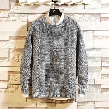 Fashion O-NECK Sweater Men'S Oversize Pull Plus Size M-5XL 2019 Long Sleeves Pullover For Autumn Winter
Fashion O-NECK Sweater Men'S Oversize Pull Plus Size M-5XL 2019 Long Sleeves Pullover For Autumn Winter