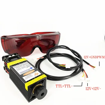 CNC laser head 5.5W 5500mw laser module DIY laser engraving with PWM/TTL D-ZK3 efficient light transmittance free shipping
CNC laser head 5.5W 5500mw laser module DIY laser engraving with PWM/TTL D-ZK3 efficient light transmittance free shipping