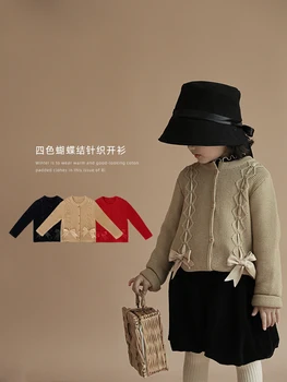 2020 New Baby Girls Long Sleeve Cotton Sweet Three-dimensional Bow Diamond Plaid Anti-Pilling Knitted Cardigan Kids Sweater Tops
2020 New Baby Girls Long Sleeve Cotton Sweet Three-dimensional Bow Diamond Plaid Anti-Pilling Knitted Cardigan Kids Sweater Tops