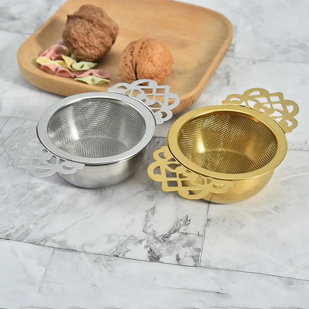 Exquisite Practical Anti-rust Empress Tea Strainers Heat Resistant Tea Infuser Wide Application for Living Room
Exquisite Practical Anti-rust Empress Tea Strainers Heat Resistant Tea Infuser Wide Application for Living Room