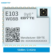 2.4G Wifi Module E103-W08B Wifi Dual ARM Core TCP HTTP Client MQTT Low Power Consumption IPEX Antenna Wireless Wifi Module
2.4G Wifi Module E103-W08B Wifi Dual ARM Core TCP HTTP Client MQTT Low Power Consumption IPEX Antenna Wireless Wifi Module