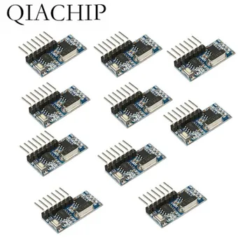 QIACHIP 10 PCS 433Mhz Wireless Remote Control Switch 4CH RF Relay 1527 Encoding Learning Module For Light Receiver Diy Kit
QIACHIP 10 PCS 433Mhz Wireless Remote Control Switch 4CH RF Relay 1527 Encoding Learning Module For Light Receiver Diy Kit