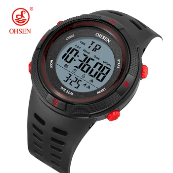 OHSEN Fashion Sport Watch Men Alarm Clock Sports Waterproof Week Display Men Watches Cool Digital Watch relogio masculino 2001
OHSEN Fashion Sport Watch Men Alarm Clock Sports Waterproof Week Display Men Watches Cool Digital Watch relogio masculino 2001