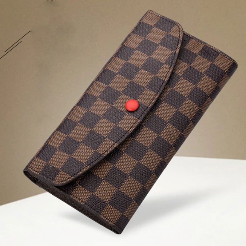 KYYSO Plaid Design Luxury Long Wallet European and American Fashion Clutch Multifunctional Internal Structure Women's Wallet
KYYSO Plaid Design Luxury Long Wallet European and American Fashion Clutch Multifunctional Internal Structure Women's Wallet