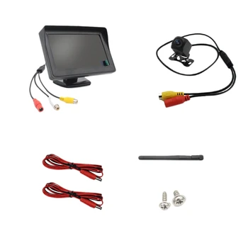 4.3 Inch Car Wireless Wifi Monitor Display TFT LCD Screen with Waterproof Night Vision Rearview Reverse Backup Camera
4.3 Inch Car Wireless Wifi Monitor Display TFT LCD Screen with Waterproof Night Vision Rearview Reverse Backup Camera