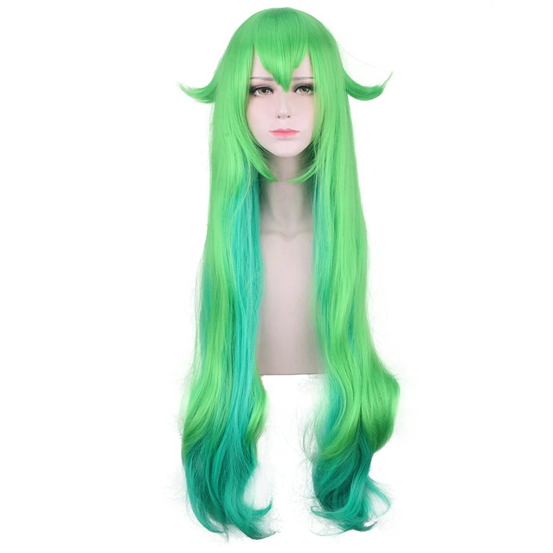 LOL Lulu Soraka Star Guardian League of Legends Cosplay Wig Green Blue Mix Curly Long Synthetic Hairpiece Halloween Costume Wigs
LOL Lulu Soraka Star Guardian League of Legends Cosplay Wig Green Blue Mix Curly Long Synthetic Hairpiece Halloween Costume Wigs
