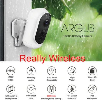 EKEN 1080P WIFI Battery Camera IP Outdoor Waterproof IP65 Rechargeable Real Wireless Security Camera PIR Motion Detect App View
EKEN 1080P WIFI Battery Camera IP Outdoor Waterproof IP65 Rechargeable Real Wireless Security Camera PIR Motion Detect App View