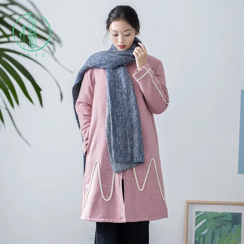 Artistic Hipster Cotton Coat 2017 Winter New Style WOMEN'S Dress Retro Elegant Mid-length Cotton Overcoat Women's Winter D
Artistic Hipster Cotton Coat 2017 Winter New Style WOMEN'S Dress Retro Elegant Mid-length Cotton Overcoat Women's Winter D
