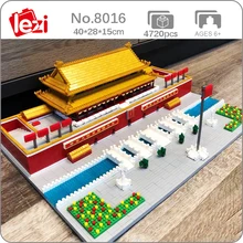 Lezi 8016 World Architecture Building Blocks China Tiananmen Square Flag River Model Mini Diamond Bricks Toy for Children Gifts
Lezi 8016 World Architecture Building Blocks China Tiananmen Square Flag River Model Mini Diamond Bricks Toy for Children Gifts