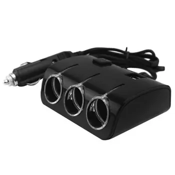 One To Three Car Cigarette Lighter Power Distributor One To Three Car Charger With USB Interface Charger
One To Three Car Cigarette Lighter Power Distributor One To Three Car Charger With USB Interface Charger