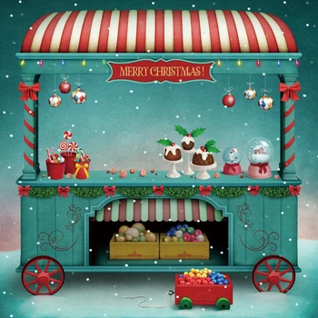 Laeacco Merry Christmas Booth Candy Shop Dessert Winter Snow Baby Child Party Photo Background Photography Backdrop Photo Studio
Laeacco Merry Christmas Booth Candy Shop Dessert Winter Snow Baby Child Party Photo Background Photography Backdrop Photo Studio