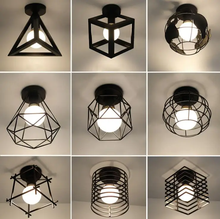 Nordic Style Creative Retro Iron Ceiling Light Retro Industrial Loft Dome Lamp for Home Decor Dinning Cafe Bar Light Lamp
Nordic Style Creative Retro Iron Ceiling Light Retro Industrial Loft Dome Lamp for Home Decor Dinning Cafe Bar Light Lamp
