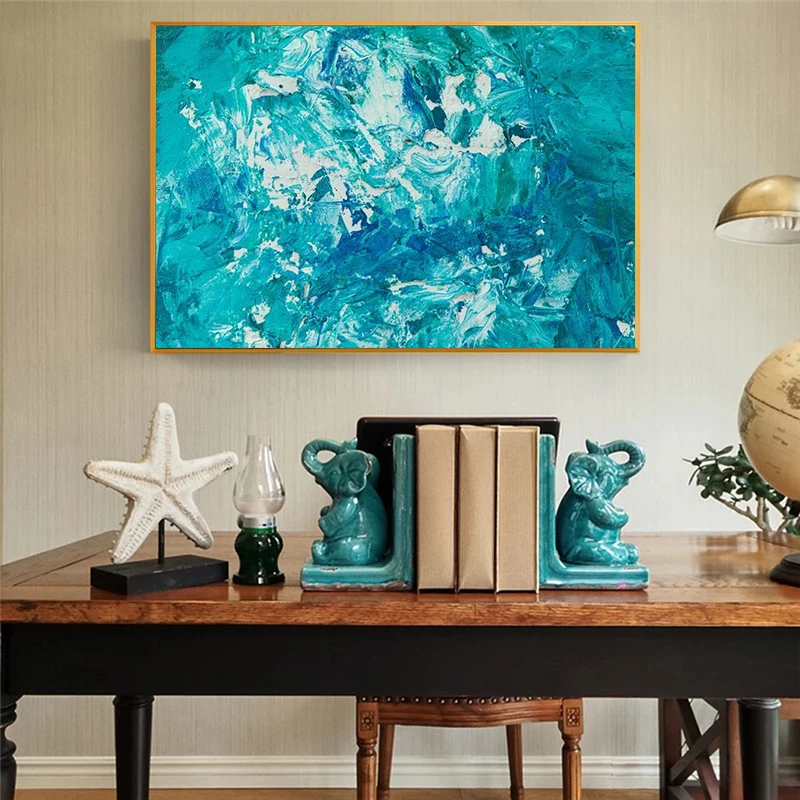 Abstract Canvas Paintings On the Wall Art Posters And Prints Blue Color Modern Art Wall Pictures For Living Room Wall Decoration
Abstract Canvas Paintings On the Wall Art Posters And Prints Blue Color Modern Art Wall Pictures For Living Room Wall Decoration