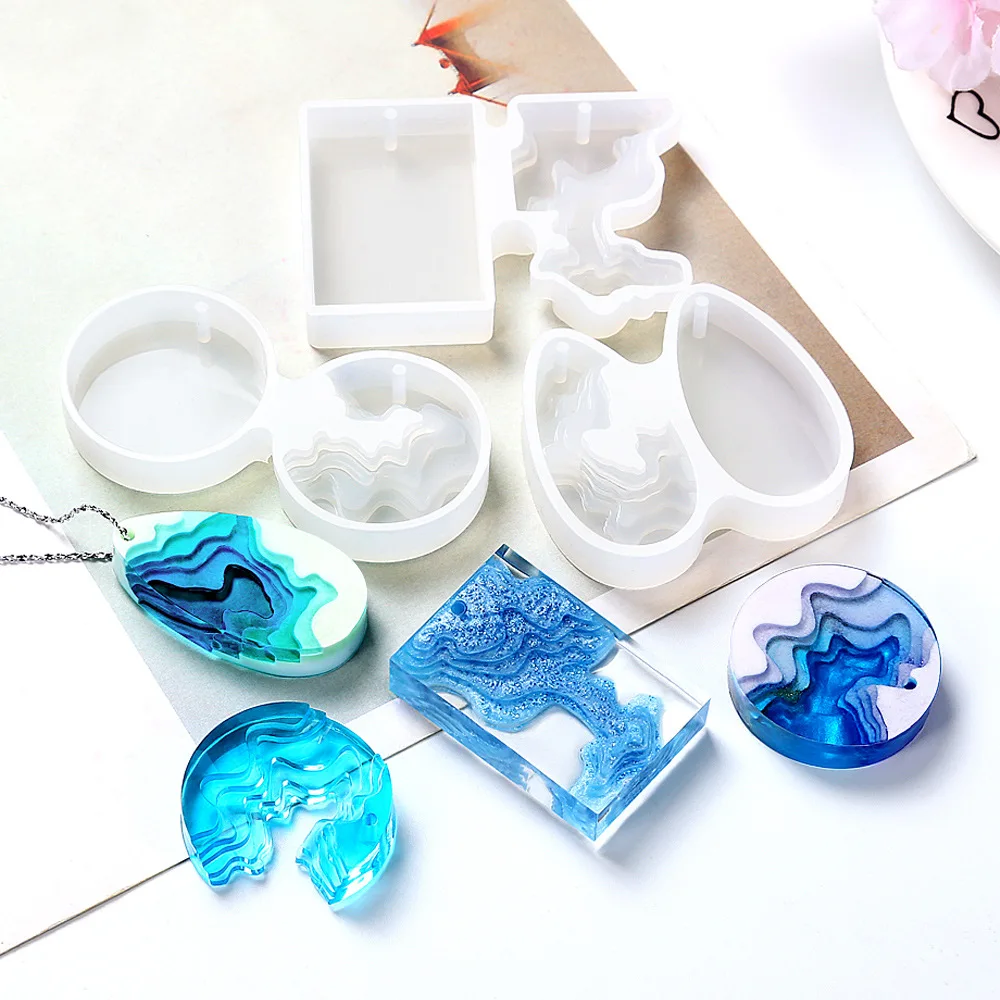 Round Water Drop Handmade DIY Crystal Epoxy Glue Creative Concrete Plaster Step Field Island Pendant Silicone Mold
Round Water Drop Handmade DIY Crystal Epoxy Glue Creative Concrete Plaster Step Field Island Pendant Silicone Mold