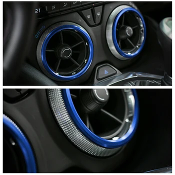 Interior Decoration Cover Outlet Ring Cover Decor For Chevrolet Camaro 2017+ Set
Interior Decoration Cover Outlet Ring Cover Decor For Chevrolet Camaro 2017+ Set
