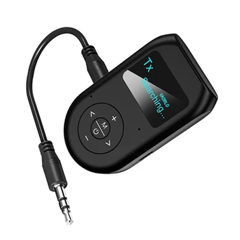 2 in 1 Bluetooth 5.0 Audio Receiver Transmitter with LCD Display 3.5mm AUX Jack Handsfree Wireless Music Adapter for Car Speaker
2 in 1 Bluetooth 5.0 Audio Receiver Transmitter with LCD Display 3.5mm AUX Jack Handsfree Wireless Music Adapter for Car Speaker