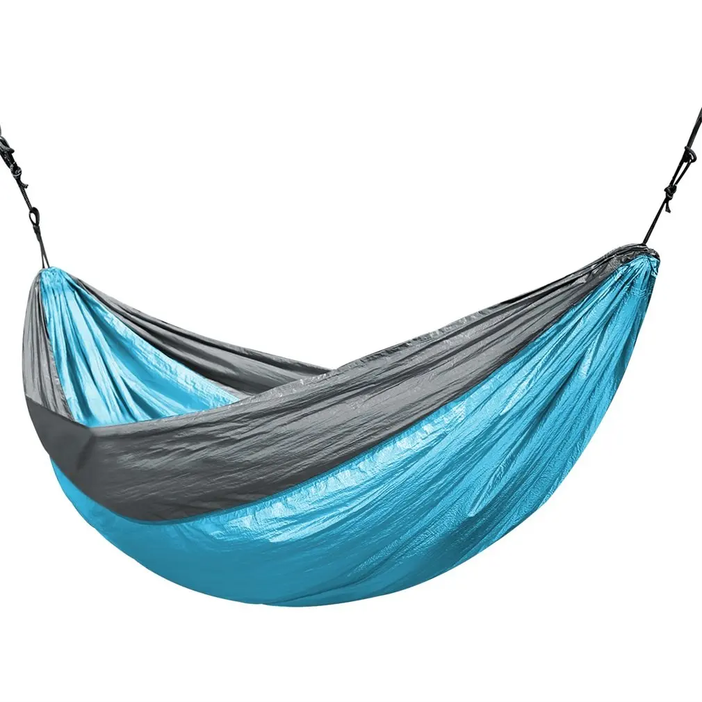 Outdoor Double Hammock Portable Parachute Cloth 2 Person hamaca Adult Outdoor Backpacking Travel Survival Hunting Sleeping
Outdoor Double Hammock Portable Parachute Cloth 2 Person hamaca Adult Outdoor Backpacking Travel Survival Hunting Sleeping