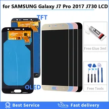 OLED lcd J7 2017 for Samsung Galaxy J730F J730GM J730G J730 Display J7 Pro LCD touch screen assembly Adjustable Digitizer
OLED lcd J7 2017 for Samsung Galaxy J730F J730GM J730G J730 Display J7 Pro LCD touch screen assembly Adjustable Digitizer