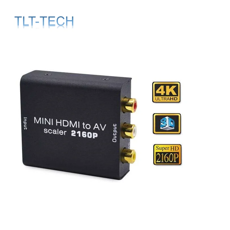 4K HDMI TO AV Adapter HD Video Converter HDMI to RCA AV/CVSB L/R Video 480P 720P 1080P 2160P Support NTSC PAL HDMI2AV
4K HDMI TO AV Adapter HD Video Converter HDMI to RCA AV/CVSB L/R Video 480P 720P 1080P 2160P Support NTSC PAL HDMI2AV