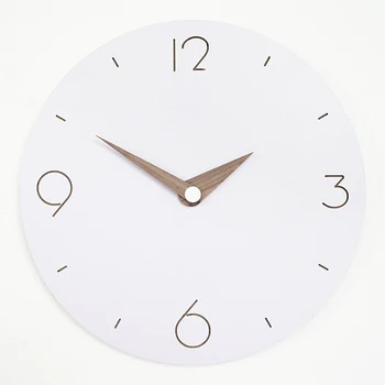 Large Nordic Simple Wall Clock Wood Round Mute Living Room Clock Mute Bedroom Creative White Clocks Wall Home Decoration C50WC
Large Nordic Simple Wall Clock Wood Round Mute Living Room Clock Mute Bedroom Creative White Clocks Wall Home Decoration C50WC
