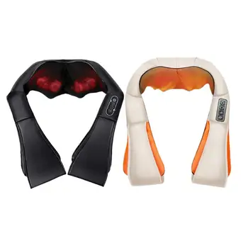 U Shape Electrical Body Shoulder Neck Massager Back Infrared 4D kneading Massage Car Home Best Gift HealthCare
U Shape Electrical Body Shoulder Neck Massager Back Infrared 4D kneading Massage Car Home Best Gift HealthCare