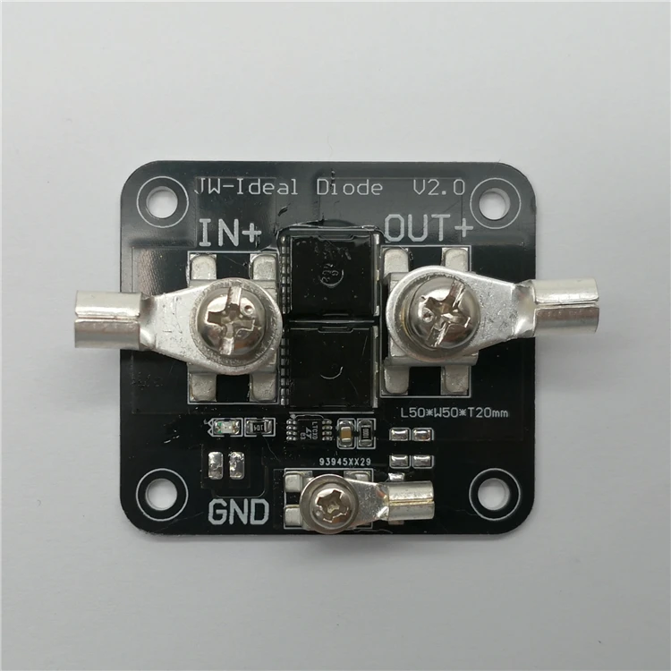 Ideal Diode 0.7 Milliohm Conduction Internal Resistance 80V50A High Current Solar Anti-backflow Module
Ideal Diode 0.7 Milliohm Conduction Internal Resistance 80V50A High Current Solar Anti-backflow Module