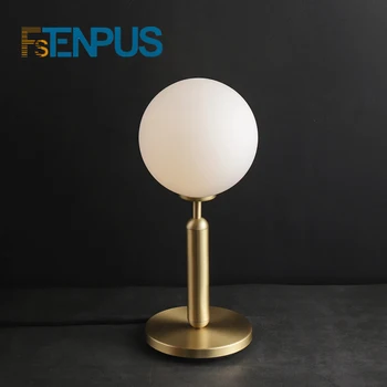 FSTENPUS Classical Nordic Style Brass Acylic Glass Art Table Lamps Reading Lamp Bedroom Desk Lighting Home Decoration
FSTENPUS Classical Nordic Style Brass Acylic Glass Art Table Lamps Reading Lamp Bedroom Desk Lighting Home Decoration