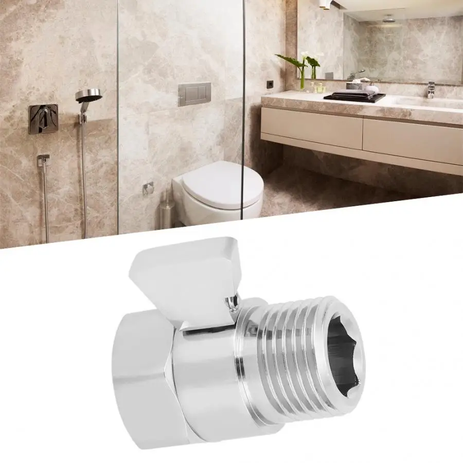 G1/2in Shower Head Flow Control Shut Off Stop Valve Water Saver Valve Bathroom Shower Supplies
G1/2in Shower Head Flow Control Shut Off Stop Valve Water Saver Valve Bathroom Shower Supplies