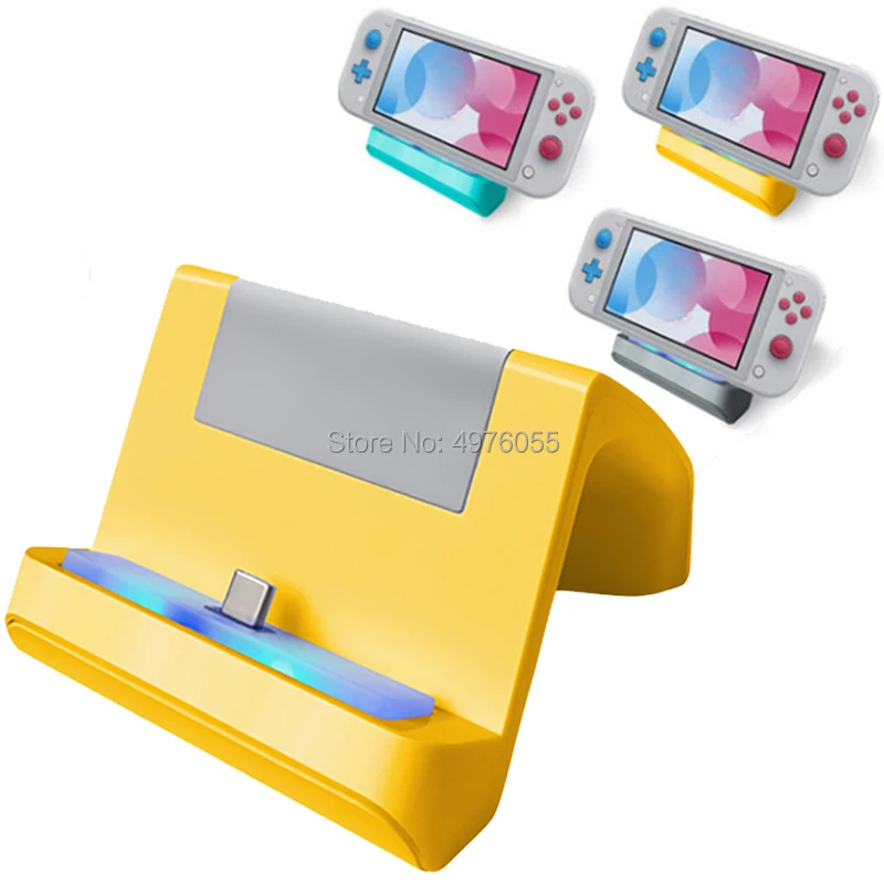 

USB Type-C Charging Dock for Nintend Switch Lite Console Portable Charging Charger Base Stand Station for NS Switch Lite