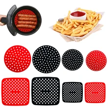 Silicone Air Fryer Liners Reusable Non-Stick Air Fryer Mat Steamer Pad Parchment Paper Replacement
Silicone Air Fryer Liners Reusable Non-Stick Air Fryer Mat Steamer Pad Parchment Paper Replacement
