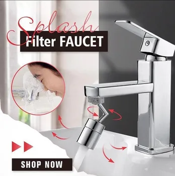Faucet filter universal splash filter faucet 720 ° rotating water metal faucet 2020 mouthwash artifact 50*
Faucet filter universal splash filter faucet 720 ° rotating water metal faucet 2020 mouthwash artifact 50*
