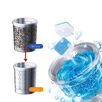New 12 Capsules Waschmaschine Reiniger Washing Machine Cleaner Drum Automatic Washing Machine Tank Cleaner Effervescent Tablet 1
New 12 Capsules Waschmaschine Reiniger Washing Machine Cleaner Drum Automatic Washing Machine Tank Cleaner Effervescent Tablet 1