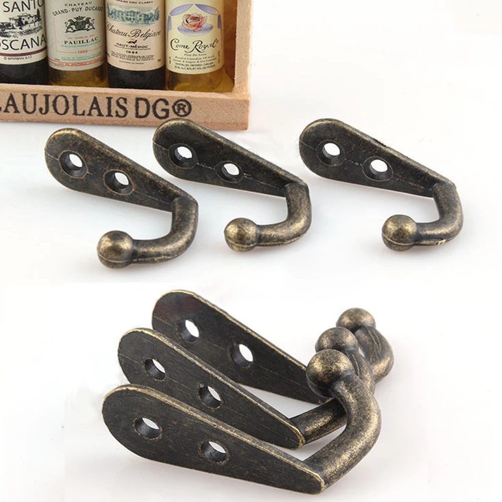 10pcs Single Prong Hook Mini Size Wall Mounted Retro Cloth Hanger for Coats Hats Towels Keys Clothes Door Hanger Home Decoration
10pcs Single Prong Hook Mini Size Wall Mounted Retro Cloth Hanger for Coats Hats Towels Keys Clothes Door Hanger Home Decoration