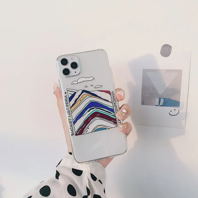 Summer Peru rainbow picture abstract art Phone case for iPhone 11 Pro Max case Cute cover for iPhone XS XR X 7 8 Plus 7Plus Case
Summer Peru rainbow picture abstract art Phone case for iPhone 11 Pro Max case Cute cover for iPhone XS XR X 7 8 Plus 7Plus Case