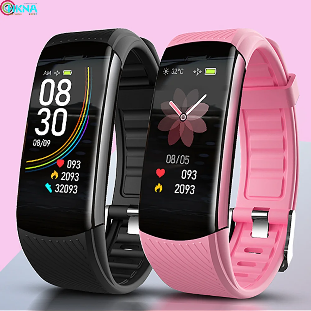Smart Bracelet Women Body Temperature Wristband Watches Heart Rate Sleep Monitor Fitness Tracker For Android iOS Huawei Iphone
Smart Bracelet Women Body Temperature Wristband Watches Heart Rate Sleep Monitor Fitness Tracker For Android iOS Huawei Iphone