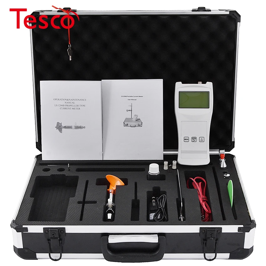 LS1206B Liquid flow meter range 0.05~8m/s / portable velocity meter Continuous working 24 hours turning propeller diameter 60mm
LS1206B Liquid flow meter range 0.05~8m/s / portable velocity meter Continuous working 24 hours turning propeller diameter 60mm