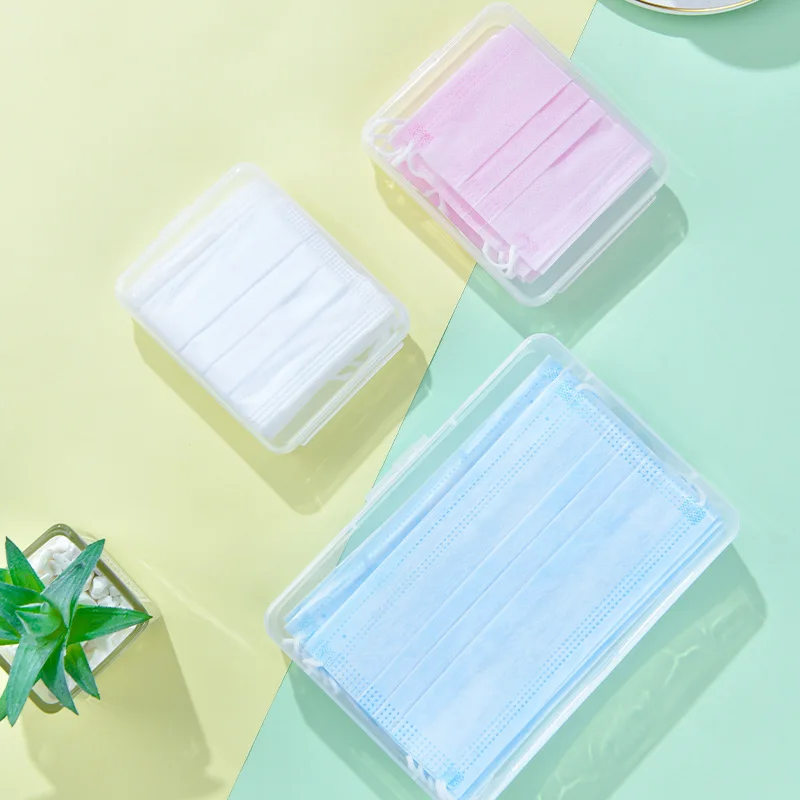 Portable Mask Case Cover Temporary Mask Storage Clip Isolation Box Student Mask Dust-Proof Storage Box Container Organizer
Portable Mask Case Cover Temporary Mask Storage Clip Isolation Box Student Mask Dust-Proof Storage Box Container Organizer