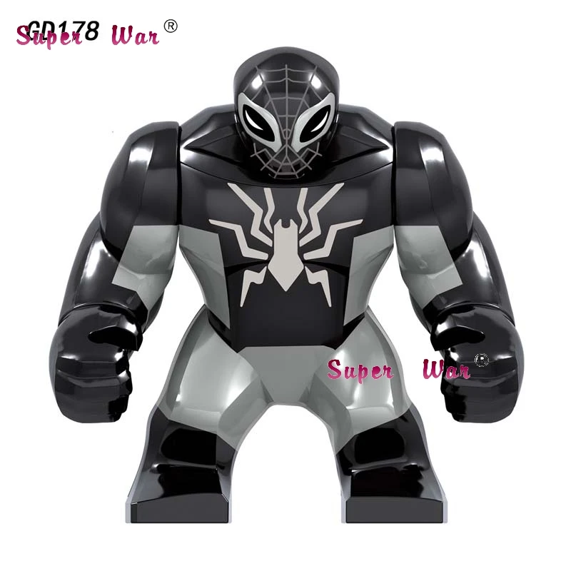 Single Marvel Avengers Dark Spider Man Spiderman Hellfire Elementals Sandman Big size Thanos IronMan building blocks Kid Toys
Single Marvel Avengers Dark Spider Man Spiderman Hellfire Elementals Sandman Big size Thanos IronMan building blocks Kid Toys