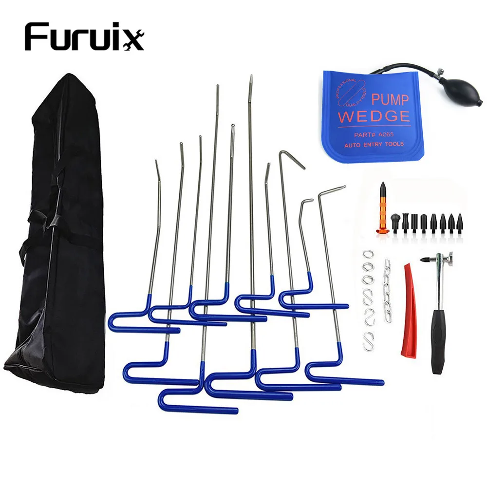Furuix Tool Paintless Dent Puller Removal Tap Down Car Dent Repair Rod Hook tool Rod Dent Repair Tool
Furuix Tool Paintless Dent Puller Removal Tap Down Car Dent Repair Rod Hook tool Rod Dent Repair Tool