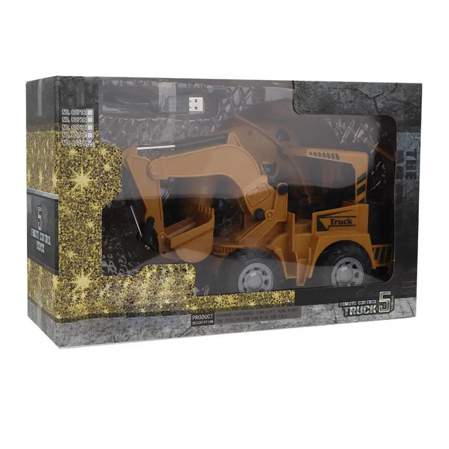 Hot 1:36 5 Channel RC Excavator Truck Model Toy for Kids Children Simulation Remote Control Engineering Car Baby RC Vehicel Gift
Hot 1:36 5 Channel RC Excavator Truck Model Toy for Kids Children Simulation Remote Control Engineering Car Baby RC Vehicel Gift