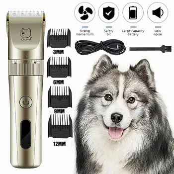 Lightweight Mini Pet Hair Clipper Rechargeable Low Noise Hair Grooming Kit With 4 Guide Combs
Lightweight Mini Pet Hair Clipper Rechargeable Low Noise Hair Grooming Kit With 4 Guide Combs