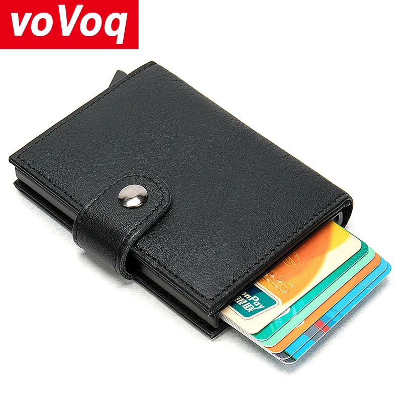 2020 Men Credit Card Holder RFID Blocking Men Wallet Automatic Hasp Male Purse Leather Bank Card Wallets Business ID Card Holder
2020 Men Credit Card Holder RFID Blocking Men Wallet Automatic Hasp Male Purse Leather Bank Card Wallets Business ID Card Holder