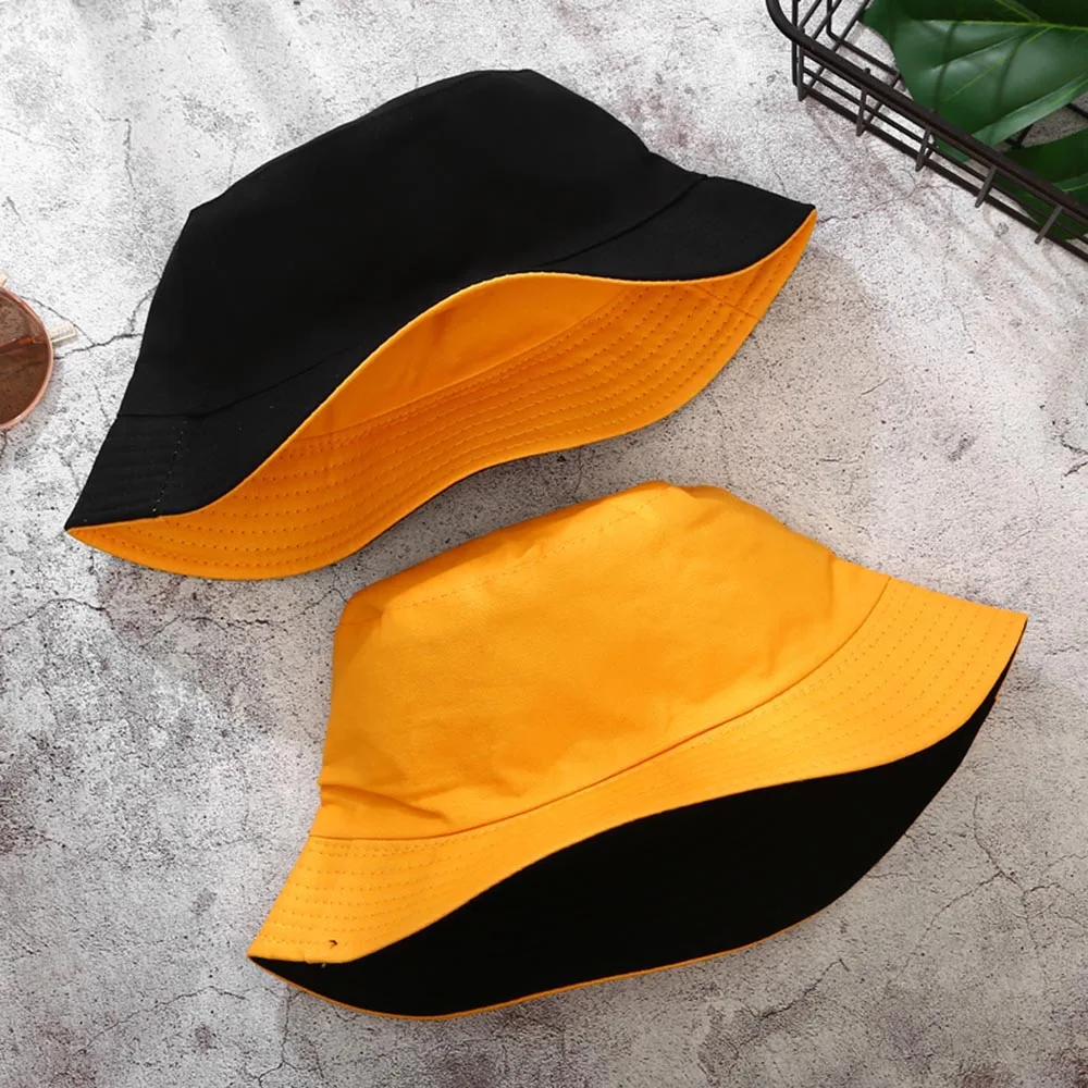 1pc Double-sided Wearing Cap Visor Solid Color Bucket Hat Men And Women Cotton Flat Sun Hat Reversible Fisherman Hat Bucket Cap
1pc Double-sided Wearing Cap Visor Solid Color Bucket Hat Men And Women Cotton Flat Sun Hat Reversible Fisherman Hat Bucket Cap