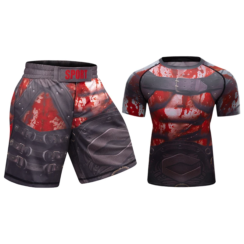 

Cody Lundin мужской набор для кикбоксинга спандекс сублимирующая тренировочная одежда Jiu jitsu gi Bjj Rashguard Grappling мужской спортивный костюм для тренировок в тренажерном зале
