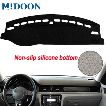 MIDOON Car Dashboard Cover Dash Mat Dash Pad DashMat Carpet ANti-UV NON-Slip For Volkswagen Bora 2013 2014 2015 2016 2017 2018