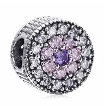 Original 925 Sterling Silver Charm Dazzling Floral With Full Crystal Charm Beads Fit Pandora Bracelet & Necklace DIY Jewelry
Original 925 Sterling Silver Charm Dazzling Floral With Full Crystal Charm Beads Fit Pandora Bracelet & Necklace DIY Jewelry