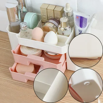 Plastic Storage Drawer Dustproof Cosmetic Storage Box Desktop Makeup Organizer Dressing Table Shelf Skin Care Home Storage Box
Plastic Storage Drawer Dustproof Cosmetic Storage Box Desktop Makeup Organizer Dressing Table Shelf Skin Care Home Storage Box