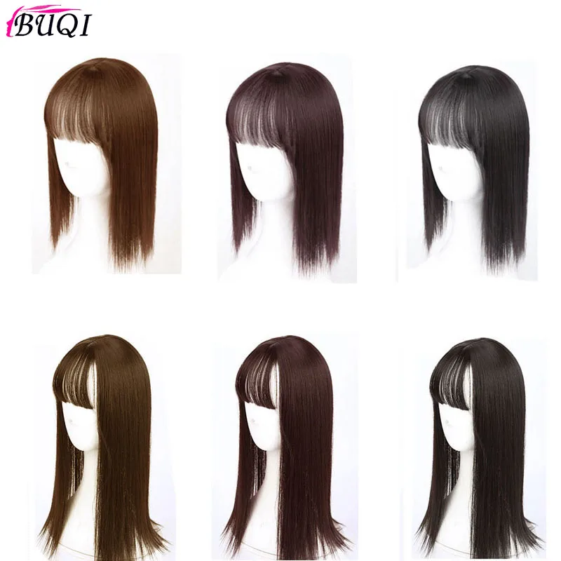 BUQI Hair Clip Closure 25-35CM Natural Color Closure High Qualituy Straight Hair Bangs for Less Hair Women 
BUQI Hair Clip Closure 25-35CM Natural Color Closure High Qualituy Straight Hair Bangs for Less Hair Women